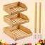 30cm W Manufactured Wood Storage Rack