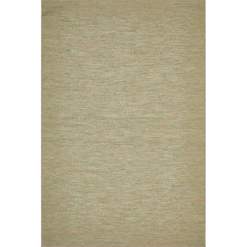 Tapis tissé uni lavable à la machine avec paille, Tapis de couloir 2 pi 6 po x 9 pi 10 po inclus