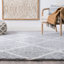 Tapis argenté Attebery-1905332238
