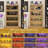 Display Cabinet With Acrylic Glass Doors,4-Tiers Curio Cabinet With LED Lighting For Collectibles, Collectibles Toy Organizers Rack & Display Shelf Display Case Storage Cabinet-225243097