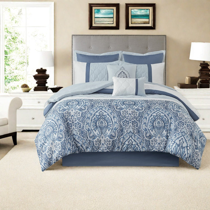 Luxurious King Bedding Sets, Polyester Comfort, Modern Elegance For Home
