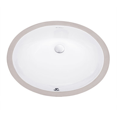 Monaco 19 Oval Under-Mount Bathroom Sink