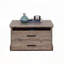 Table basse au design rustique - Finition brun pin-403792782