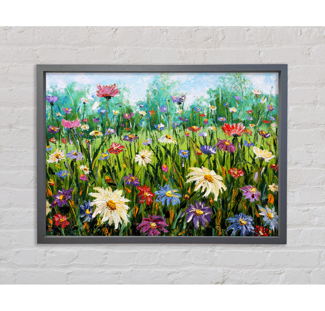 Lovely Spring Flowers Art - Einzelne Bilderrahmen Kunstdrucke auf Leinwand