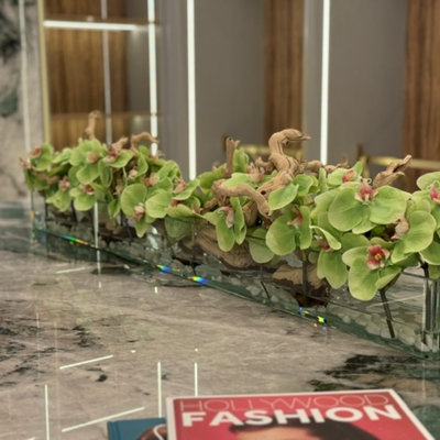 Silk Arrangement in Planter
