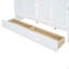 Grand lit escamotable avec port USB et grand tiroir