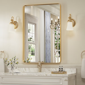 Morelock Accent Mirror (our frame is colored silver)