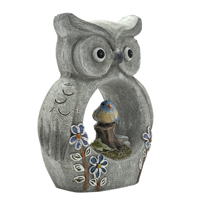 Country Living Owl Solar Light