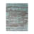 Captivating Silver Hand Knotted Wool Aqu Contemporary Abstract 8' x 10' Area Rug