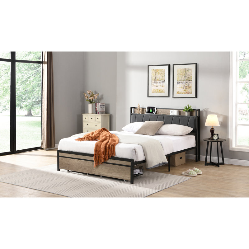 Lit plateforme Modern