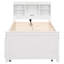 Lit plateforme avec tête de lit, USB, lit gigogne simple et 3 tiroirs, cadre de lit-802970748-802970747