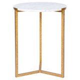 Amelia Marble Frame End Table