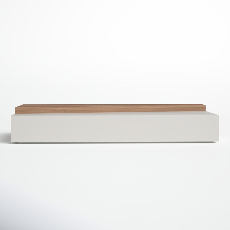 Table basse Ayobola, Noyer / gris château