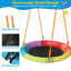 Ensemble de balançoire robuste à 2 places avec soucoupe et ceinture Jovego, capacité de poids de 690 lb, support en métal à structure en A pour aire de jeu pour la cour et ensemble de jeu pour enfants