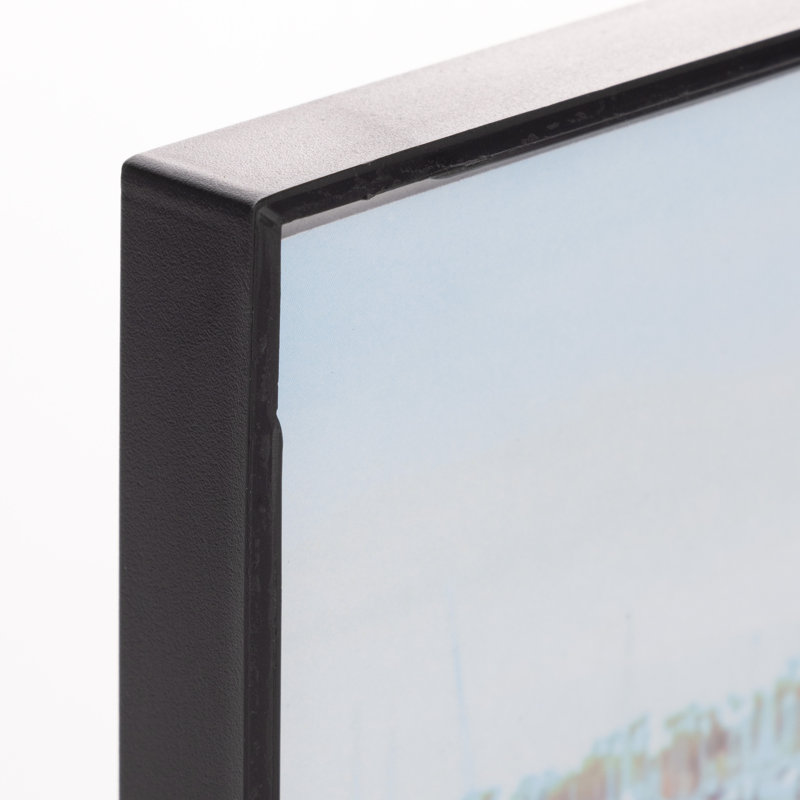 Snap Black Acrylic 11" x 17" Wall and Desktop Photo Frame Set