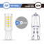 40-Watt Equivalent G9 Base Non-Dimmable LED Light Bulb In Daylight 6000K Base-60304610