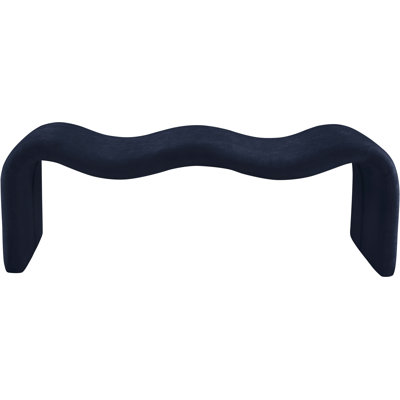 Banc en tissu Monifa Chenille