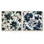 Damas Euphony - Ensemble de 2 collages carrés botaniques abstraits-101843703-101843701