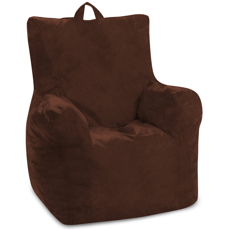 Bean Bag Chair Structured Seat for Toddlers and Kids, Comfy Chair for Gaming, Reading, and Watching TV for Children, Pasadena Chair, Multiple Colors and Fabrics