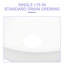 13x13 Inch White Ceramic Circular Bathroom Sink