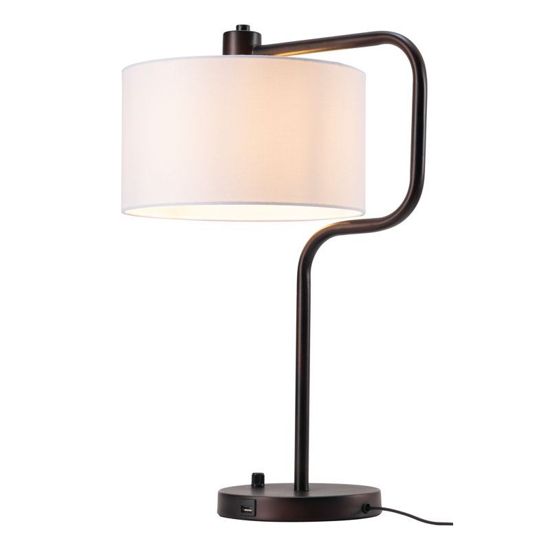 Metal USB Table Lamp