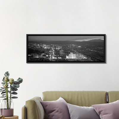 « las vegas horizon cityscape », reproduction de photo sur toile