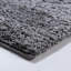Tapis à poils longs en polypropylène tissé à la machine de couleur grise Fragos-2064753429