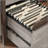 Narrow Bookcase, Brown finish