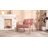 30″ W Accent Armchair with Cozy Pillow-107364740