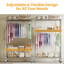 45.2cm Adjustable Clothing Rack