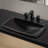 Maestro Bath 12.8'' Resin And Glass Rectangular Bathroom Sink