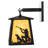 Rustic Lodge Steel Wall Light