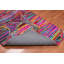 Tapis rose en coton touffeté fait main