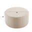 Table d'appoint stylisée en velours