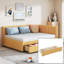 Lit de jour double rembourré (beige)-1874514897