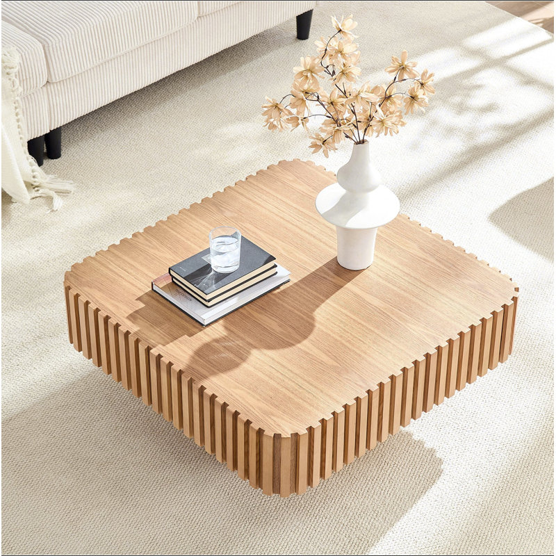 Table basse carrée 31,5 pouces Modern Handcraft
