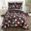 Donna Sharp Lumberjack 3PC King Ragged Cotton Quilt Set