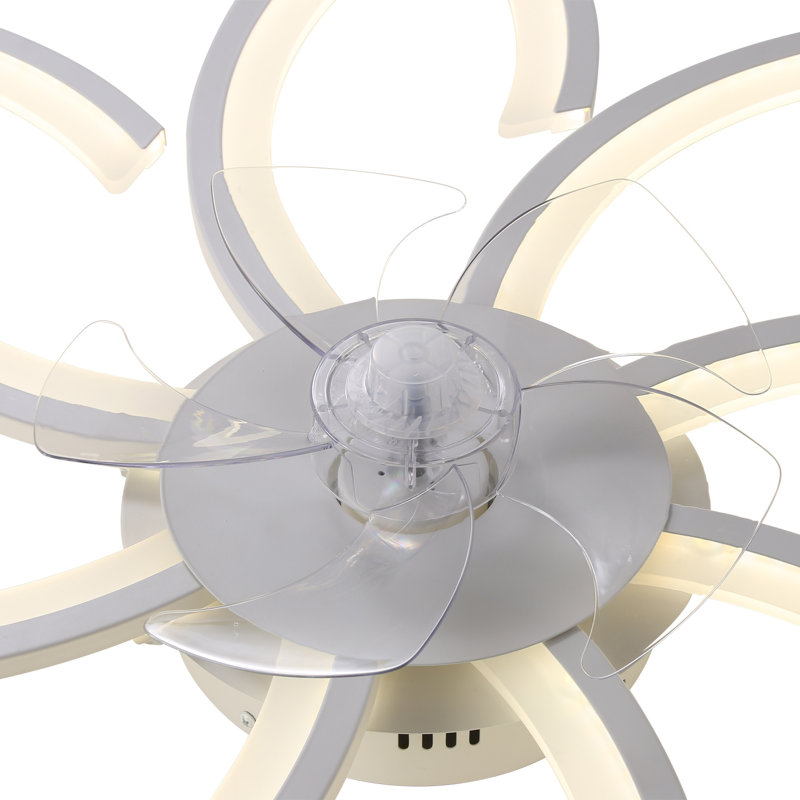 Chrisly Ceiling Fan with LED Lights