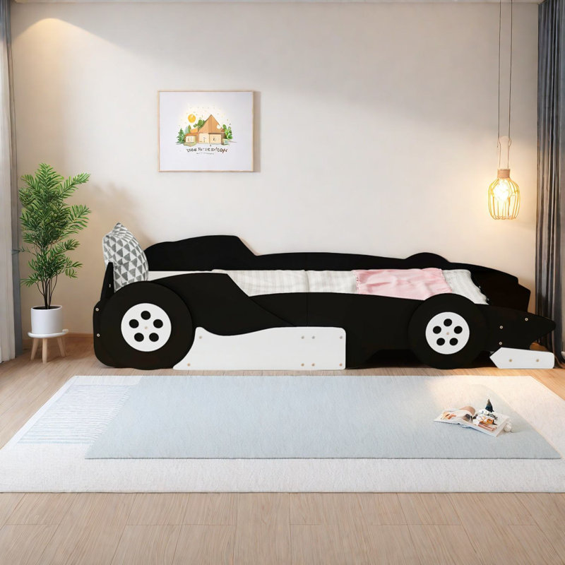 Lits de voiture de course robustes et modernes, en bois et en bois aggloméré, pour les chambres familiales