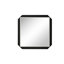 Bisou Square Wall Mirror