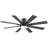 52" 8-blades Flush Mount Indoor Ceiling Fan With Light And Remote/app Control-2022916730
