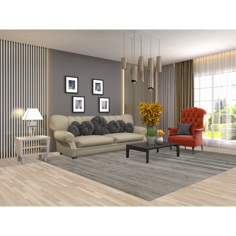 Tapis tribal Gabbeh 8 x 1