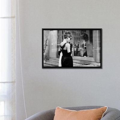 Diamants sur canape déjeuner chez Tiffany's De BlakeEdwards avec Audrey Hepburn, 1960 - reproduction de photo