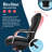 La-Z-Boy Sonata Executive Office Chair With Padded Arms, Bonded Leather-104831374-104831377