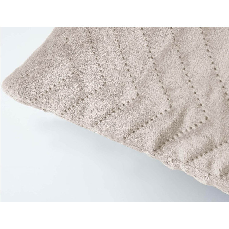 Rectangular Cushion, Beige