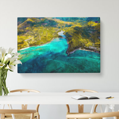 Maconde Point Baie Du Cap In Mauritius Painting - Wrapped Canvas Print