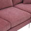 Canapé moderne modulaire en L Chenille