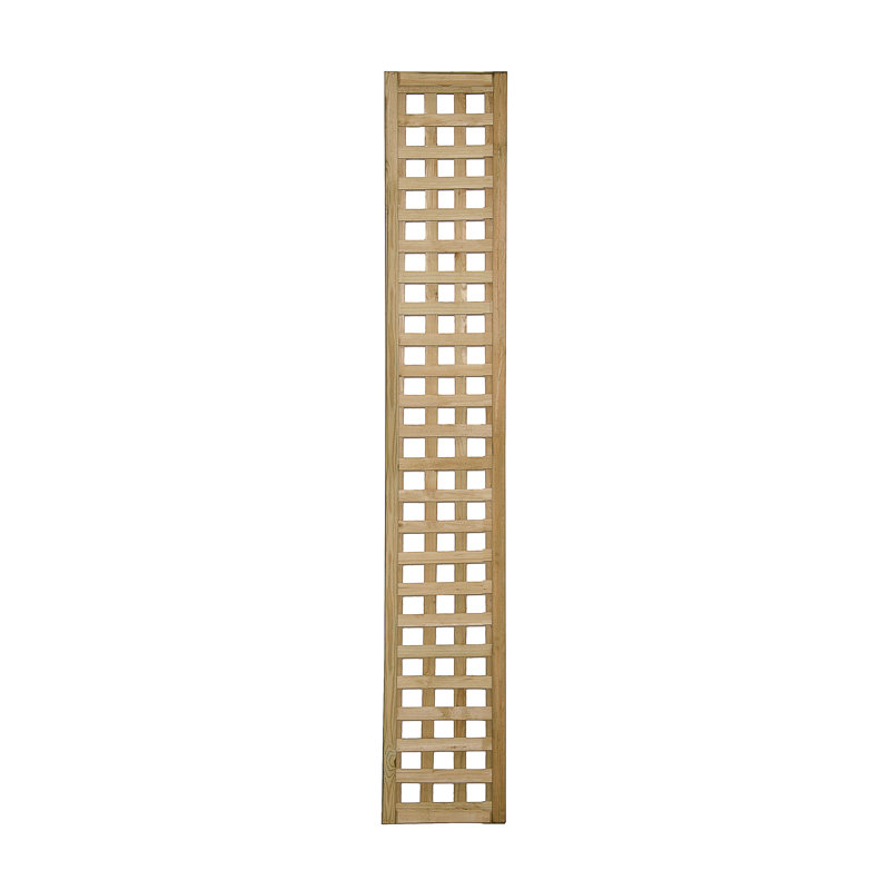 10cm H x 11cm W Wood Lattice Panel Trellis