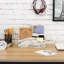 Leeroy Solid Wood Office Supply Desk Organiser