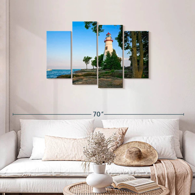 Aletra, phare de Marblehead, Ohio, H 27 po x l 43 po